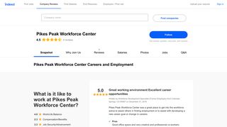 Pikes Peak Workforce Center Careers and Employment | Indeed.com
