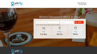 PikFly - Alcohol delivery in an hour. Phoenix, Las Vegas & Flagstaff