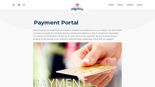 Payment Portal - Pilgrims