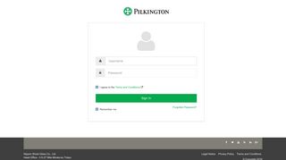 Login - Pilkington