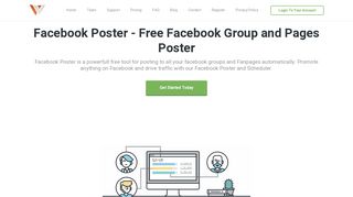 Facebook Poster - Free Facebook Group and Pages Auto Poster