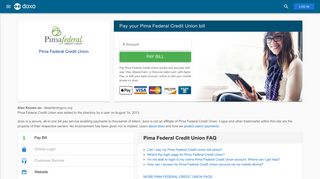 Pima Federal Credit Union: Login, Bill Pay, Customer Service and ...