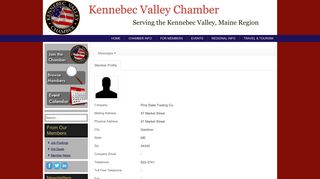 Pine State Trading Co. - Kennebec Valley Chamber of Commerce