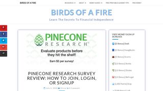 Pinecone Research Survey Review: How To Join, Login, or Signup ...