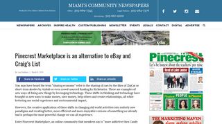 Pinecrest Marketplace is an alternative to eBay and Craig's List ...