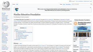 Pinellas Education Foundation - Wikipedia