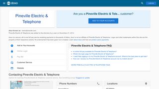 Pineville Electric & Telephone: Login, Bill Pay, Customer Service ...