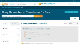 Piney Shores Resort Timeshare Resales | Search Timeshares for Sale