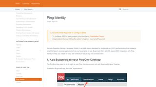 Ping Identity - Product Documentation - Bugcrowd