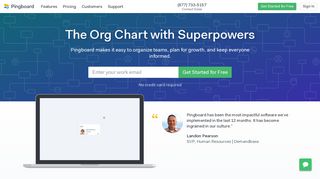 Pingboard: Org Chart Software for company planning & presentations