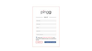 Join Pingg - Pingg.com
