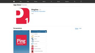 PingOne on the App Store - iTunes - Apple