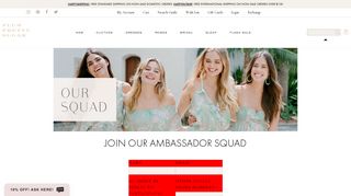 Join Our Ambassador Squad | Plum Pretty Sugar