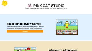 Pink Cat Studio – Fun Educational Games and Activities