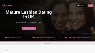 UK Mature Lesbians - Mature Lesbian Dating in UK | PinkCupid.com