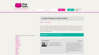 United States - Pink Sofa