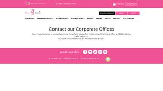 Contact Us - Pink Zebra