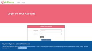 Login - Pinkcard by Pinkberry - System Guest Portal