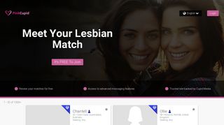 Meet Your Lesbian Match - PinkCupid.com