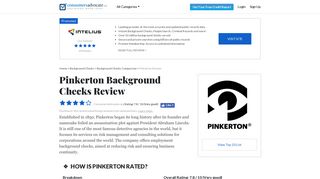 2019 Pinkerton Reviews: Background Checks - ConsumersAdvocate.org