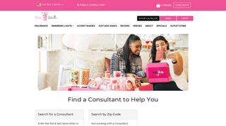 Find A Consultant - Pink Zebra