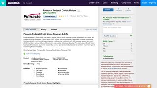 Pinnacle Federal Credit Union Reviews - WalletHub