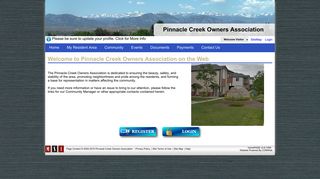 Pinnacle Creek Owners Association | Home Page