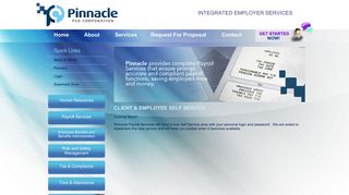 Pinnacle PEO - Client & Employee Self Service