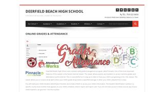 Online Grades & Attendance | Deerfield Beach High School