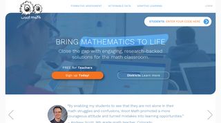 Woot Math - Engaging, Research-based Tools for the Math Classroom