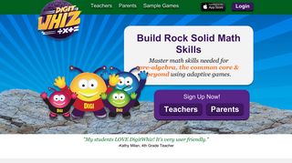 DigitWhiz | Build Rock Solid Math Skills