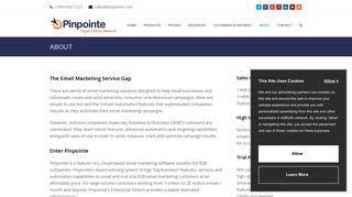 About Pinpointe On-Demand, Email Marketing Service