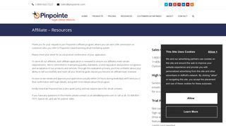 Affiliate - Resources | Pinpointe