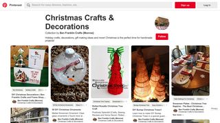360 Best Christmas Crafts & Decorations images ... - Pinterest
