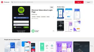 Desktop login | Website design | User interface, Login page ... - Pinterest