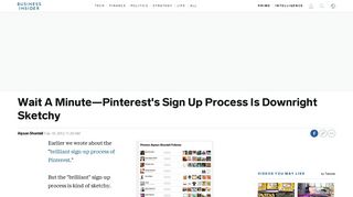 Wait A Minute—Pinterest's Sign Up Process Is Downright Sketchy ...