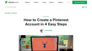 How to Create a Pinterest Account in 4 Easy Steps | Sprout Social