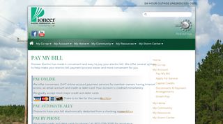 Pay My Bill | Pioneer Electric Cooperative, Inc.