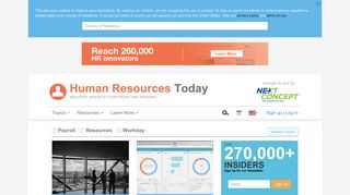 Payroll, Resources and Workday - Human Resources Today