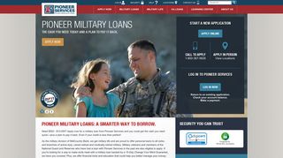 Military Loans - Fast & Easy to Apply - Pioneer Military Loans®