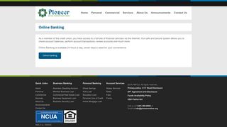 Online Banking - Pioneer Mutual Federal Credit Union