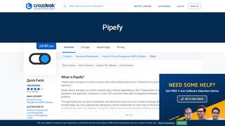 Pipefy Reviews, Pricing and Alternatives | Crozdesk