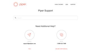 Piper Support