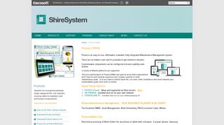 Pirana CMMS - Shire Systems