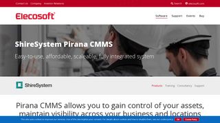 Pirana CMMS - Elecosoft