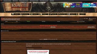 Pirates of the Caribbean Online Fansite & Forums - Lost Password ...