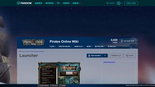 Launcher | Pirates Online Wiki | FANDOM powered by Wikia