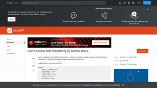 mount - Can't access hdd Raspberry pi samba share - Ask Ubuntu