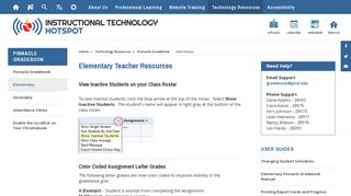 Pinnacle Gradebook / Elementary - Plano ISD