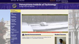 P.I.T. - College Resource Website